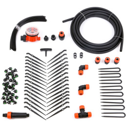 Капельный полив от водопровода 30 растений Цикл КП 8211-00