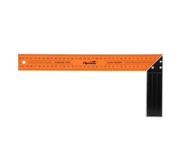Угольник 350мм металлический Sparta 323465