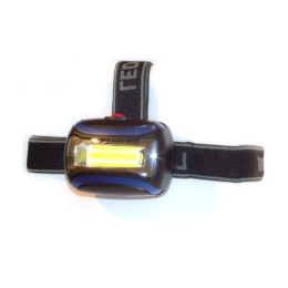 Фонарь налобный на батарейках светодиодный  1COB (АААх3) Облик 2051