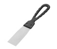 Шпатель нержавеющий  40мм пластиковая ручка Сибртех 85430