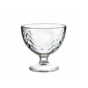 Креманка стеклянная Мальва Волна 310мл ОСЗ 12с1580