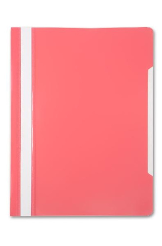 Скоросшиватель пластиковый розовый Бюрократ -PS20PINK