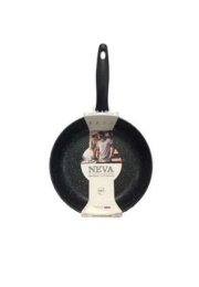 Сковорода алюминиевая литая с антиприг. покрытием Neva Granit d-22см без крышки с пластик. ручкой Neva NG122