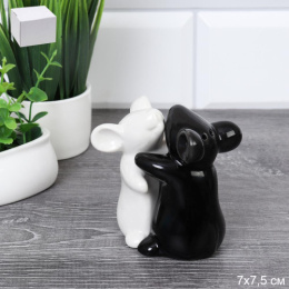 Набор для специй керамический 2 предмета Мышки Инь Янь, в инд/у 102/641652