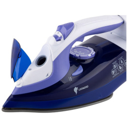 Утюг 2600Вт, керамическая подошва, LE-1807U, беспроводной, фиолетовый Leonord 108250