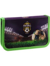 Пенал однокамерный Мяч на зеленом поле, большой ПН-1926