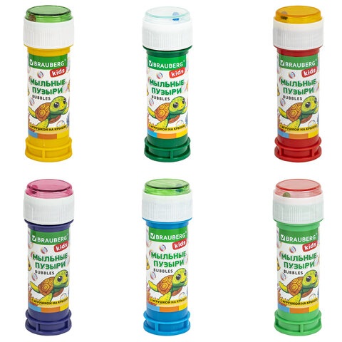 Мыльные пузыри   60мл berg Kids с игрушкой на крышке 665453