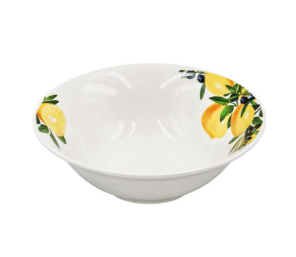 Салатник фарфоровый 150мм/360мл Лимоны Lavenir с6-6913#