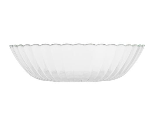 Тарелка стеклянная Магия глубокая 195мм ОСЗ 24с2398
