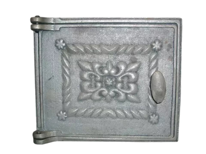 Печная дверка топочная чугунная 27х23см малая Балезинский ЛМЗ ДТ-3