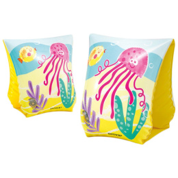 Нарукавники для плавания надувные детские 23х15см Морские обитатели, от 3 до 6 лет Intex 58652NP/58652EU