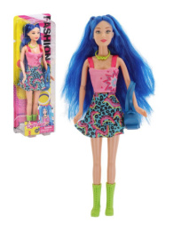 Кукла 29 см Модница, с аксессуарами 2 предмета, в коробке Defa Lucy 8507b/804857