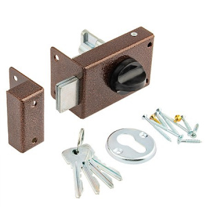 Замок накладной Омега ЗН-1, медь Омега 25440