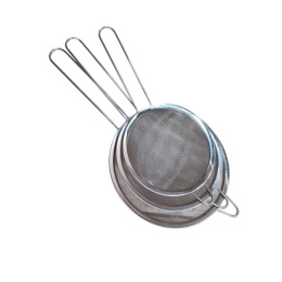 Сита из нержавеющей стали набор 3шт. d-14, 16, 18см с ручками Радужный Дом РД24745