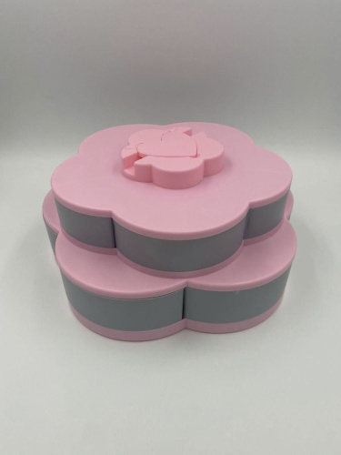 Менажница пластиковая 27х27х13см Росспласт