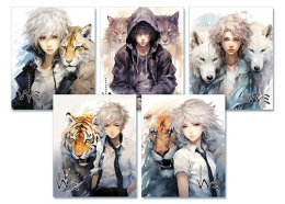 Тетрадь  48 листов Дети и дикий мир С9592-05