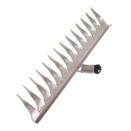 Грабли витые 14 зубьев металлические без черенка, Россия ГВ-14
