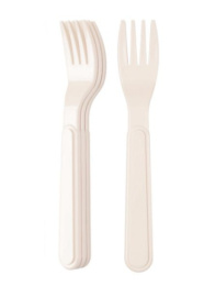 Набор посуды для пикника пластиковый на 3 персоны, 9 предметов, светло-бежевый Homver 222129625/01