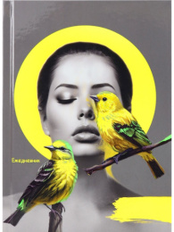 Ежедневник недатированный А5  80 листов Яркие акценты-1 80-7973