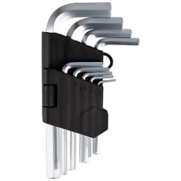 Ключи имбусовые набор  9шт. 1,5-10мм хромванадиевые Park 100698