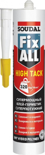 Фикс Алл НТ СОУДАЛ белый, 290мл Soudal 119129