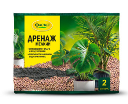 Дренаж цветочный  2л мелкий Цветочное Счастье Фаско