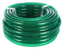 Шланг поливочный ПВХ армированный Мастер 3/4" (19мм) 25м, 3-х слойный, зеленый Зубр 40311-3/4-25