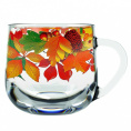 Кружка стеклянная 300мл Вальс Бостон Декостек 122-Д