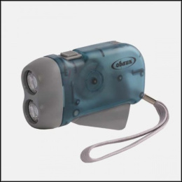 Фонарь механический Жучок 2LED Облик 502