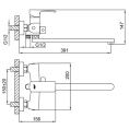 Смеситель для ванны Frud R151 R22151 Frud 42908