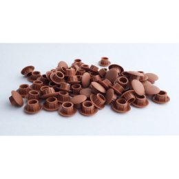 Заглушка мебельная № 10 (орех) 079-1-25