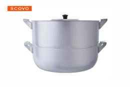 Манты-казан алюминиевый  6,0л 4 уровня Scovo МТ-040