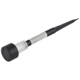 Фонарь садовый пластиковый 29,5см, на солнечной батарее, P-02, черный Park 159730