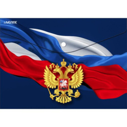 Папка с кнопкой А4 0.18 Devente Герб, непрозрачная 3071218