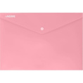 Папка с кнопкой А4 0.18 Devente Pastel, розовая 3079325