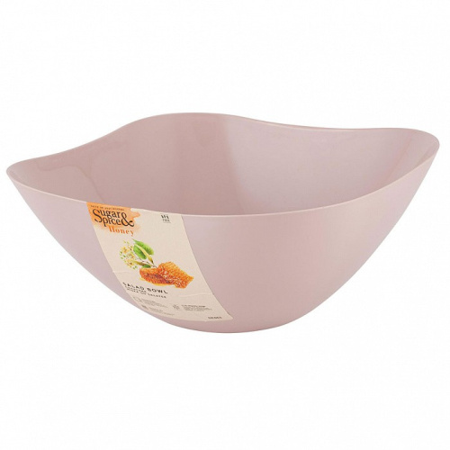 Салатник пластиковый Honey 1,3л 175х175х77мм латте Sugar&Spice SE111810005