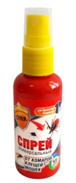 Лосьон-спрей от комаров  50мл Бдительный Страж ST-698