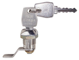 Замок почтовый Evro 25 большой ключ (кривой) 11469