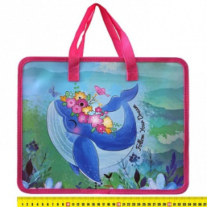 Папка-портфель детский А4 Кит 5008