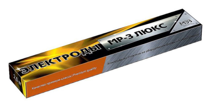 Электроды MP-3 d-3,0мм 1кг Люкс МЭЗ