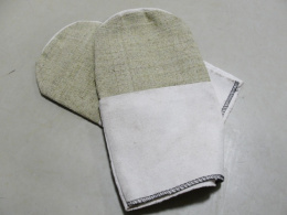 Рукавицы хлопчатобумажные с брезентовым наладонником Торговый путь Рук008