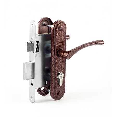 Замок врезной Омега -ЗВ7, медь Омега 25473