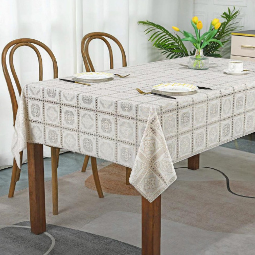 Клеенка ажурная Merletti 1,37х20м DKTX 490BG