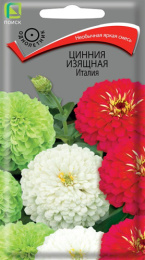 Цинния Италия изящная 0,4г цветной пакет Поиск