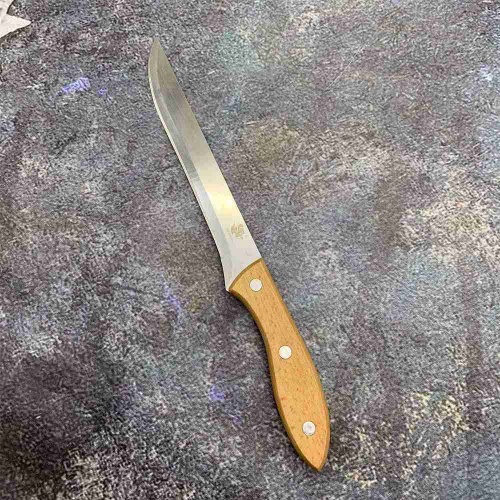 Нож стальной 180мм деревянная ручка, универсальный Радужный Дом РД78570