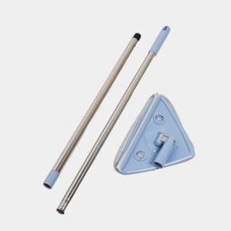 Швабра для пола плоская с насадкой из микрофибры Радужный Дом РД11426