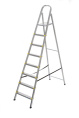 Стремянка металлическая  8 ступеней (1,61м) широкие Step Amigo