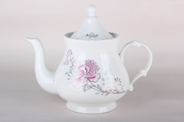 Чайник заварочный фарфоровый 0,95л, в п/у Коралл KT048