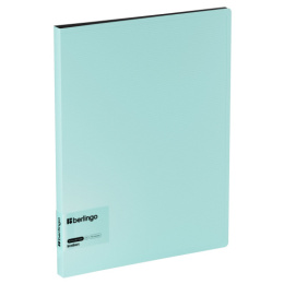 Папка с зажимом Berlingo Instinct 17мм 700мкм с внутренним карманом, аквамарин FSC_A4510