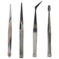 Пинцеты из нержавеющей стали набор 4шт. 120мм Park 100259